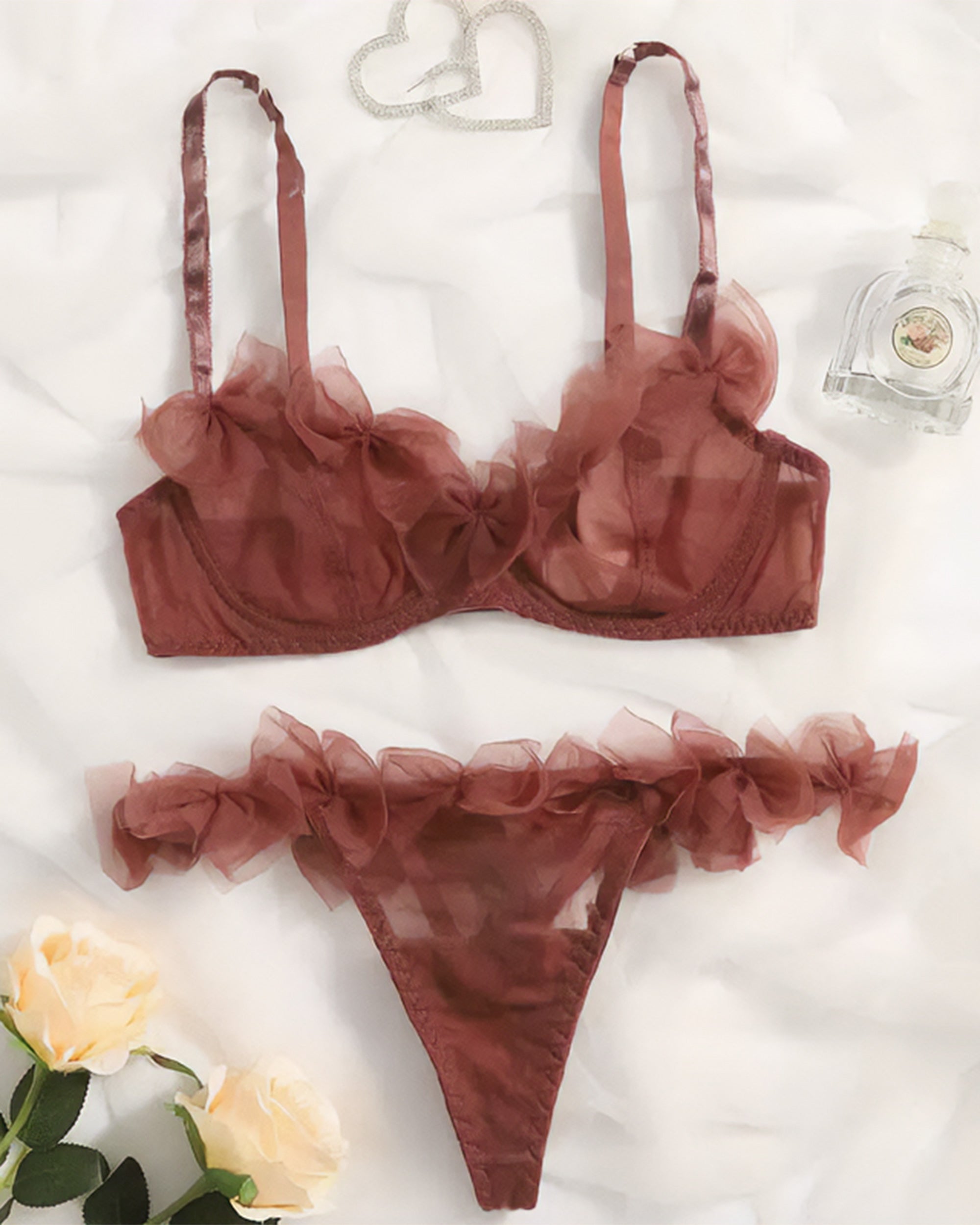 Rosé Chiffon Ribbon