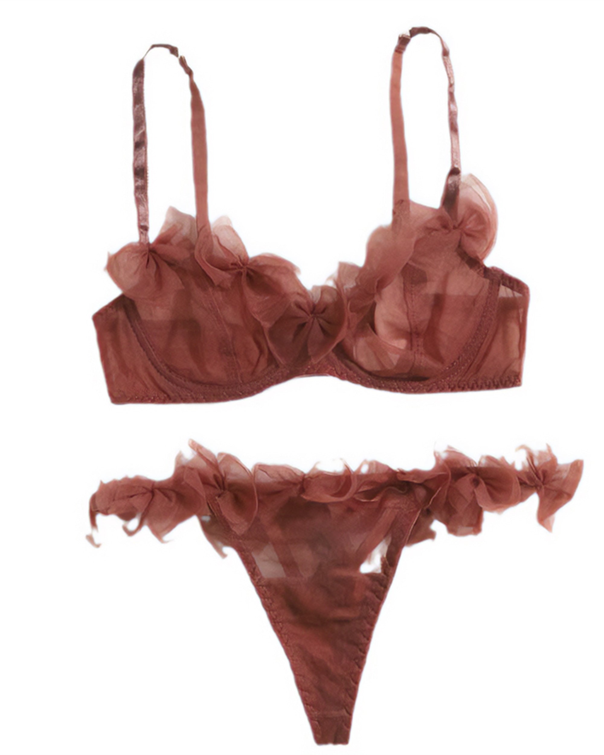 Rosé Chiffon Ribbon