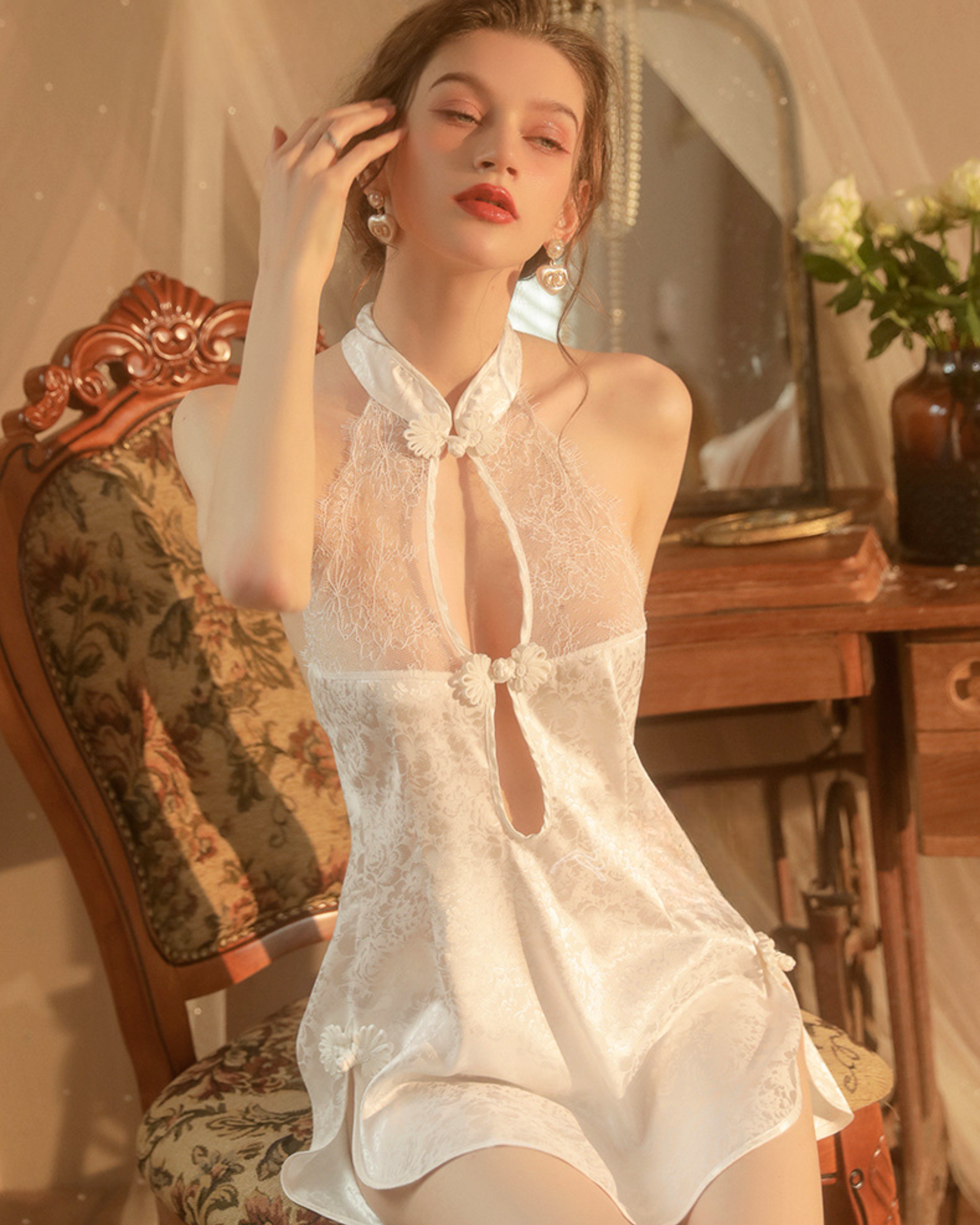 Blush Qipao